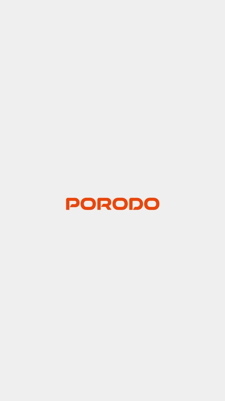Porodo Magnetic Active Stylus Pen for iPad Models 2018-2025, 100mAh Battery Capacity, 12 Hours Continuous Working Time, Type-C Wired & Magnetic Wireless Charging Methods