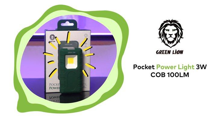 Green Lion Pocket Power Light 3W COB 100LM