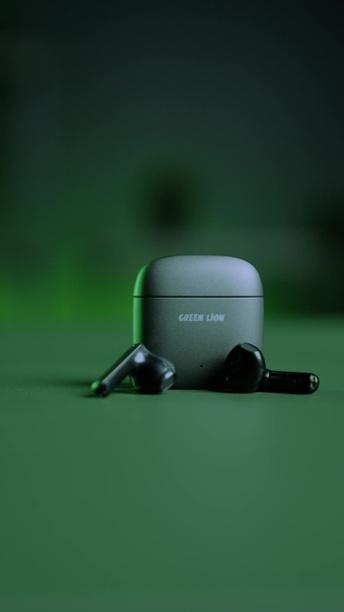 Green Lion Audio Artist Stereo Earphones - Black - GNAUDIATWSBK