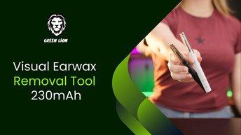 Green Lion Visual Earwax Removal Tool 230mAh - White - GNEARWXRWH