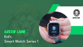 Green Lion Kid's Smart Watch Series 1 - Blue - GNKIDSWS1BL