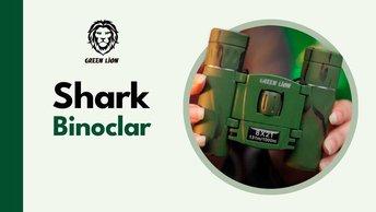 Green Lion Shark Binocular 8 X 21 - Black - GNSRKBINCULBK