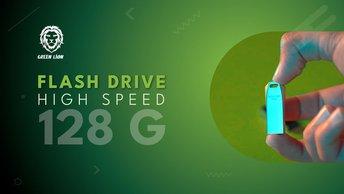 Green Lion USB 2.0 High Speed Flash Drive 64GB - GNUSBFD64SL - GNUSBFD128SL