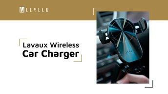 Levelo Lavaux Wireless Car Charger - LVLLWCBK
