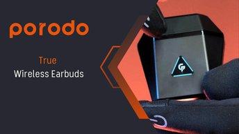 Porodo Gaming True Wireless Earbuds - Black - PDX412-BK