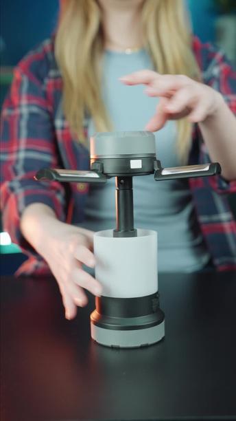 Lifestyle By Porodo 3 in 1 Flashlight/Ambient Light/Lamp with 6 Light Modes