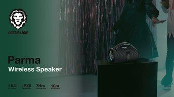 Green Lion BoomBeats Wireless Speaker, IPX6 Waterproof, 6000mAh Battery Capacity, 6-7 Hours Play Time, RGB Light, JL 5.2 Bluetooth Version