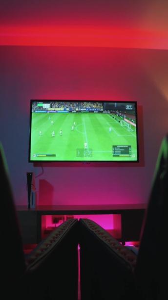 Powerology 55" Google TV with Bluetooth Version 5.0, 4K Ultra HD, Break-Proof, 150W Rated Power, x3 HDMI & x1 VGA & x1 Coaxial Interface Ports, Ultra-Thin Bezel - Black