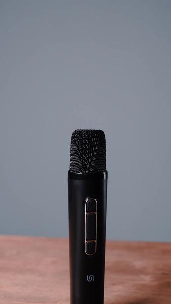 Porodo Soundtec Audiolink Multi-Platform Audio Mixer & Speaker, 3600mAh Battery Capacity, 5.3+EDR Bluetooth Version, 1 Wireless Mic Included, 4-6 Hours Working Time - Black