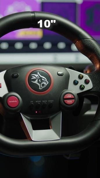 Porodo Gaming 7 in 1 Steering Wheel