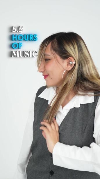 Powerology Savai Open-Ear Clip-On Earbuds with Omnidirectional Microphone, 5.5 Hours Play Time, 300mAh Battery Case Capacity, Bluetooth Version 5.4, 3.5 Hours Talk Time, 10m Transmission Range, Smart Touch Control, Voice Assistant, Ergonomic Fit, Ultra-Lightweight Design