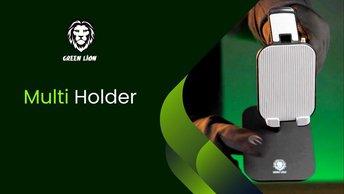 Green Lion Multi Holder - Black - GNMUHLDHPBK