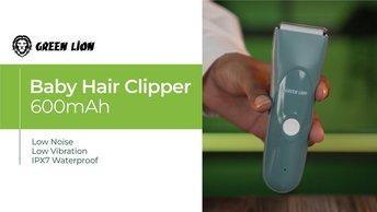 Green Lion Baby Hair Clipper 600mAh - GNBBYHCLIPGN
