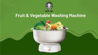 Green Lion Fruit & Vegetable Washing Machine - GNFRVEGWMWH