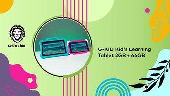 Green Lion G-KID Kid's Learning Tablet 2GB + 64GB - GNKIDT8PK - GNKIDT10BL