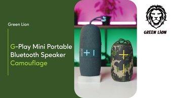 Green Lion G-Play Portable Bluetooth Speaker
