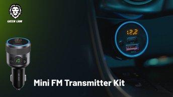 Green Lion Mini FM Transmitter Kit - GNMIFMTKITBK