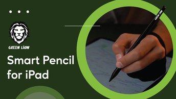 Green Lion Smart Pencil for iPad - Black - GNSMPENPBK