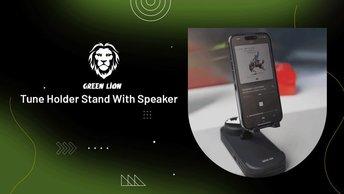 Green Lion Tune Holder Stand With Speaker - GNTNHLDSTDBK