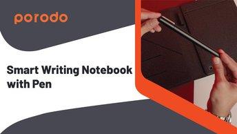 Porodo Smart Writing Notebook with Pen - PD-SWNB-BK