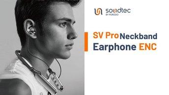 Porodo Soundtec SV Pro Neckband Earphone ENC - PD-STWLEP017