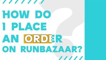 How to place order in Runbazaar