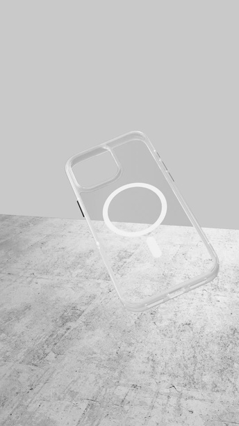 Buy Levelo MagSafe Solo Case for iPhone 16 Pro Max in UAE | Clearview Technology - Black Color |  (LVLMSC16PMBK)