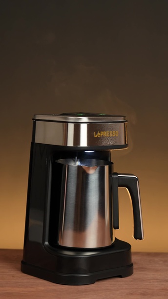 LePresso Dual Mode Turkish Coffee Maker in UAE | 250mL Capacity - Black Color | (LPCFFM0025)