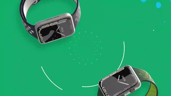 iGuard by Porodo Nike Watch Band for Smart Watch, Fit & Comfortable Replacement Wrist Band, Adjustab (PDW40NK032)