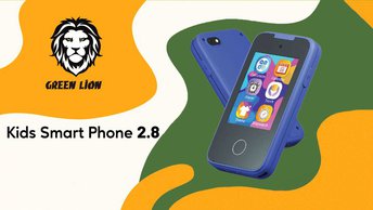 Green Lion Kids Smart Phone 2.8 " - القرنفل