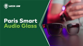 Green Lion Paris Smart Audio Glass - Black