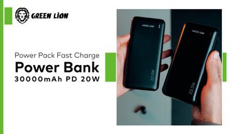 اشتري Green Lion PowerPack Fast Charge Power Bank 10000mAh PD 20W QC3.0 22.5W (GNPWRPKPB10BK)