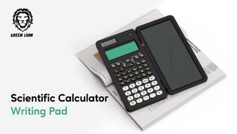 Green Lion Scientific Calculator & Writing Pad