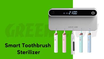 Green Lion Smart Toothbrush Sterilizer 5V - White