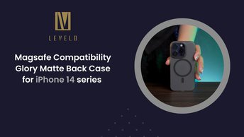 Ultra-Slim Hard Case with MagSafe Compatibility, Drop & Bumper Protection (LVLMAGGLORY14PM-MTCCH)